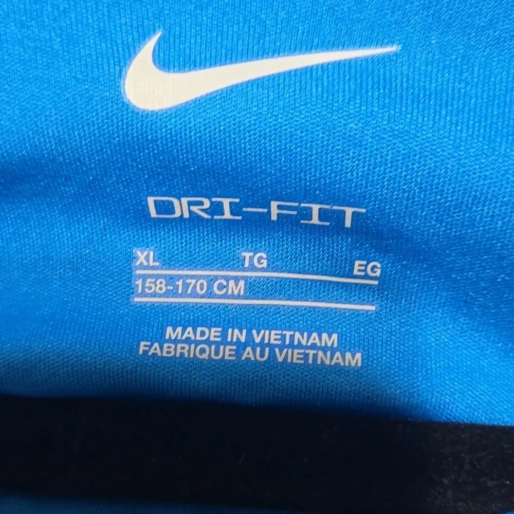 Nike Swim Blue Dri-FIT T-Shirt Size XL